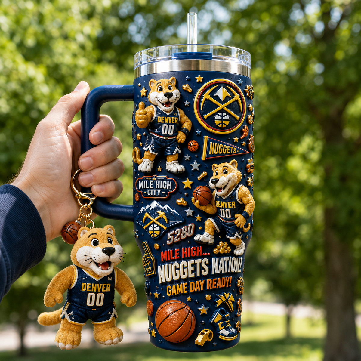 DVNG 40oz Tumbler With Handle DNBN