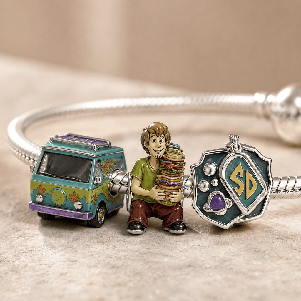 SCBD Silver Charm Bracelet Set HQH