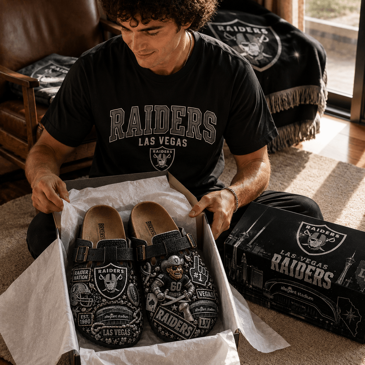 PREMIUM LVR MINK SUEDE CLOGS TTNL