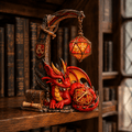 Premium DND Bookshelf Figurines Lamp PDL
