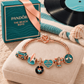 TBY Rose Gold Charm Bracelet Set TMH