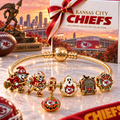 KCC Gold Charm Bracelet Set NHVH