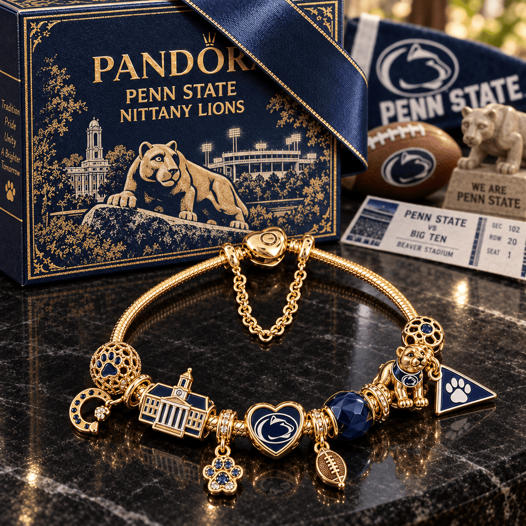 PSNL Gold Charm Bracelet Set PTKL