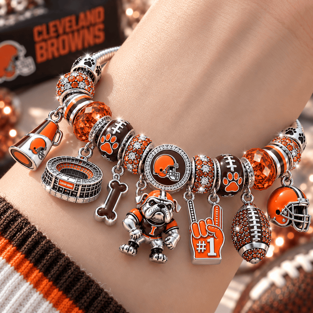 CLVB Silver Charm Bracelet Set NTTB