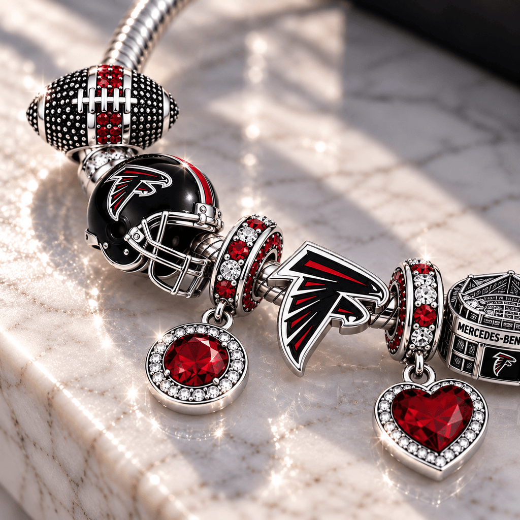 ATF Silver Charm Bracelet Set BMD
