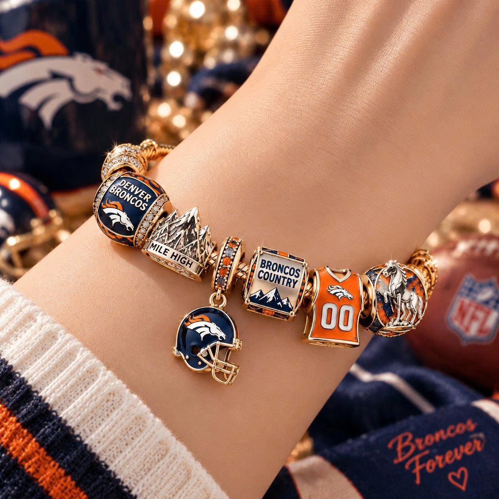 DVBC Silver Charm Bracelet Set PTT