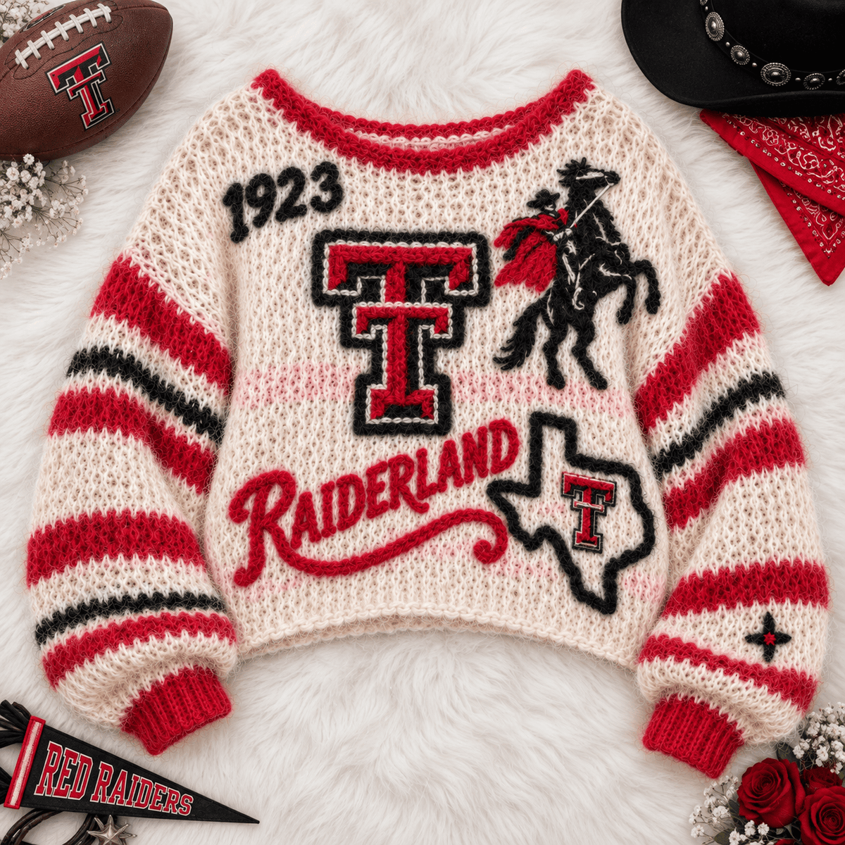 TTRR Women’s Open-Knit Sweater NTKO